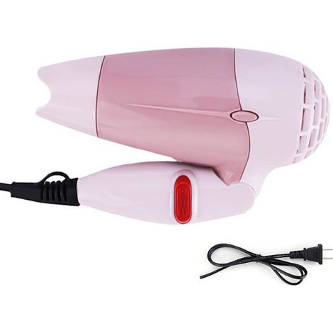Mini-Falt- und tragbarer Reisehaartrockner, kompakter Ventilator, Heiß- und Kaltluft. (1/5)