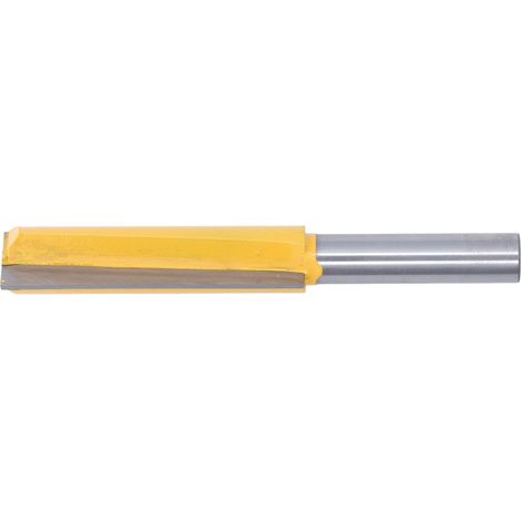 Fraise droite en acier au tungstène pour défonceuse à rainure en serrure, fraise à bois pour le travail du bois tendre (1/5)