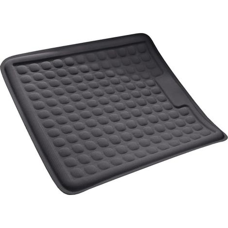 Coussin de siège auto en gel alvéolé 38x38cm avec housse (noir) (1/4)