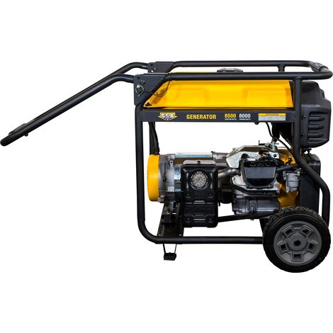 Dewalt – Groupe électrogène chantier 8500W monophasé – Moteur 4 temps – Démarrage manuel/électrique – Réservoir 28L – Alarme de surcharge (1/5)