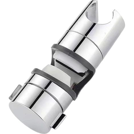 Support de pommeau de douche réglable - Fixation sur barre coulissante 22-25 mm, support de douchette coulissant (1/5)
