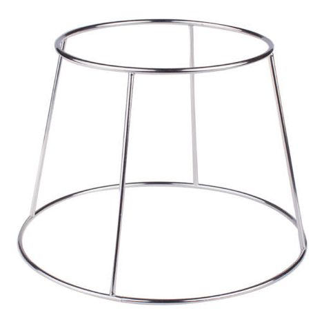 AGNELLI Supporto Vassoio Acciaio Cromato D 30 / 40 Cm