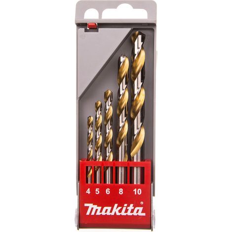 Bohrer für Bohrmaschine Makita d-30514 5 Stück HSS 118 Grad