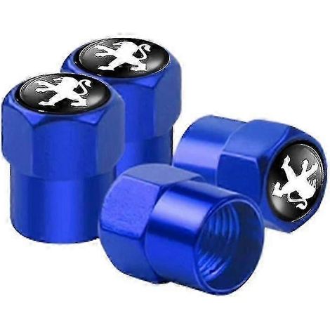 4 bouchons de valve de pneu de style automobile pour Peugeot 308 208 3008 508 307 407 Accessoires auto (1/5)