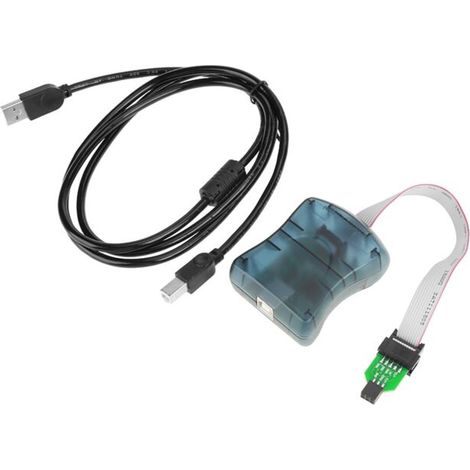 1 ensemble AVRISP MkII Downloader compatible avec le programmateur d'origine et prenant en charge AVR Studio (1/4)