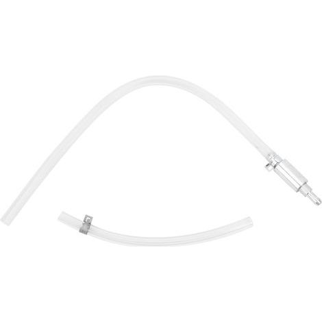 Tuyau de purge de frein en aluminium, 2 pièces, 5mm ID 8mm OD, Kit d'outils de purge, accessoires de moto (1/5)