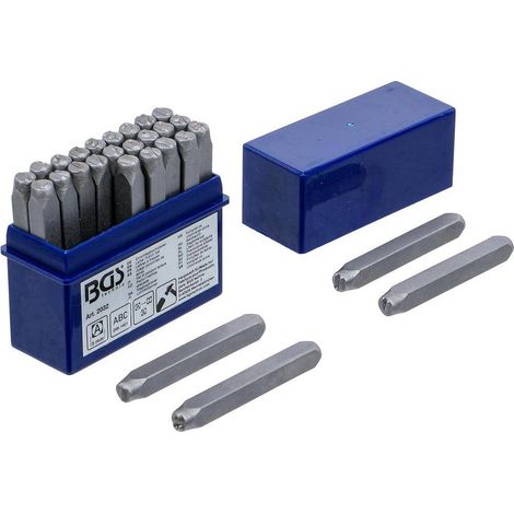Lettres à Frapper 5 mm - Acier, Lot Complet - Marquage Durable et Précis,  - D-Work (1/5)
