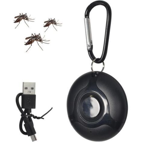 Répulsif Ultrasonique de Moustique, Portable Répulsif Antiparasitaire Extérieur/Intérieur Contre Les Insectes et Les Araignées, Répulsif Efficace Contre Mouches, Rats, Cafards, Rongeurs, Araignées (1/3)