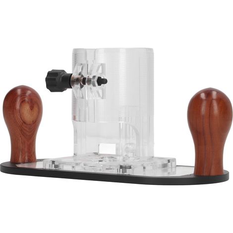 Support de défonceuse transparent, accessoire pour outil électrique de bricolage (1/5)