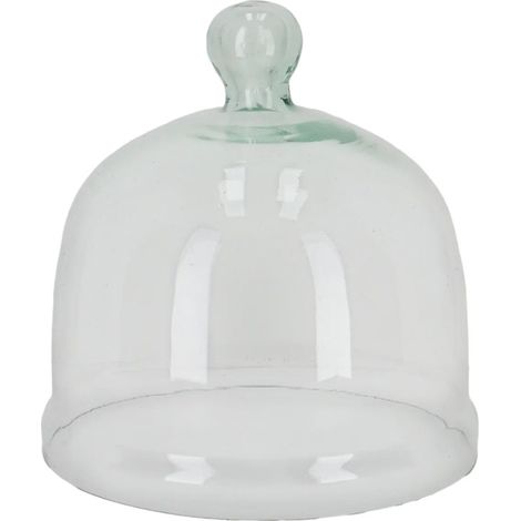 Cloche en Verre S - Transparent - 19,8 x 19,8 x H 20,3 cm - Livraison gratuite