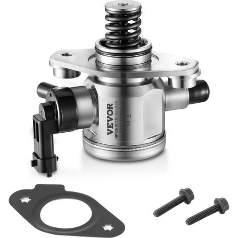VEVOR Pompe a carburant haute pression avec joint et boulon, compatible avec Buick LaCrosse, Regal, Verano, Chevrolet Captiva Sport, Equinox, Impala, Malibu, GMC Terrain 2010-2017 L4 2,4 L, acier inox (1/5)