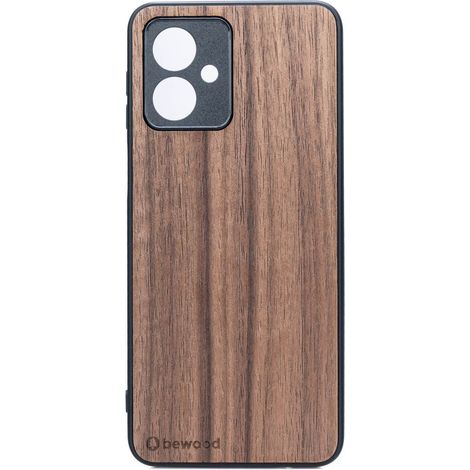 Bewood Holzkoffer für Motorola G54 5G, Amerikanisches Walnussholz (1/2)