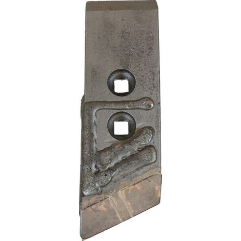 Punta de reja IZQ. refuerzo carburo v谩lida para Case-IH UNIVERSAL 1867673SHCN