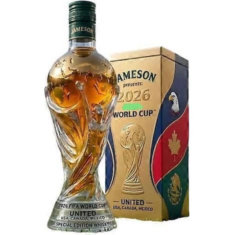 Carafe à whisky en verre de 350 ml en forme de ballon de football avec bouchon – Une carafe spécialement conçue pour les fans de football – Verte