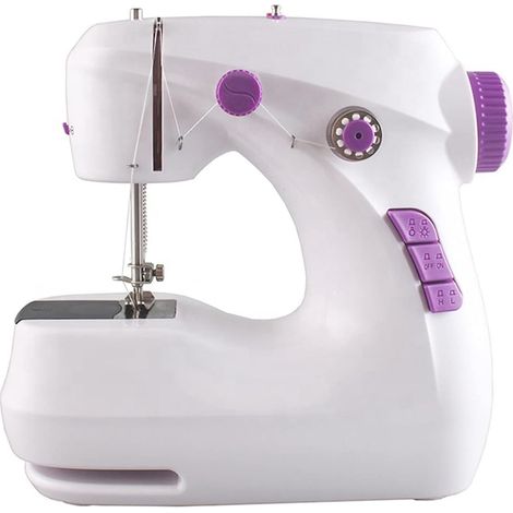 TrAdE Shop Traesio - Macchina Da Cucire Elettrica Portatile Multifunzionale Uso Domestico Funzione Taglio Filo - (1/5)