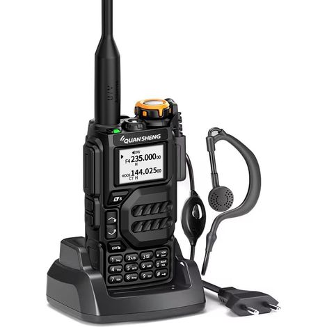 Talkie-walkie professionnel UV-K5, 200 canaux CTCSS/DCS, émetteur-récepteur longue portée pour activités de plein air et cyclisme (1/5)