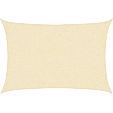 Maison Exclusive - Vela Parasole 160 g/m² Crema 2x3 m in HDPE