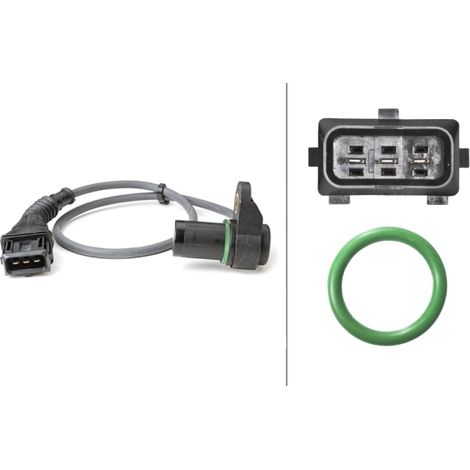 Capteur, position d'arbre à cames Hella 6PU 009 121-641 BMW 1 435 350 1 438 081