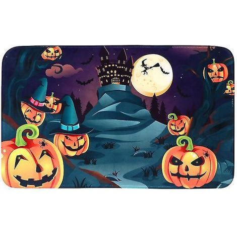 1 tapis de sol d'Halloween pour décorations d'Halloween (1/3)