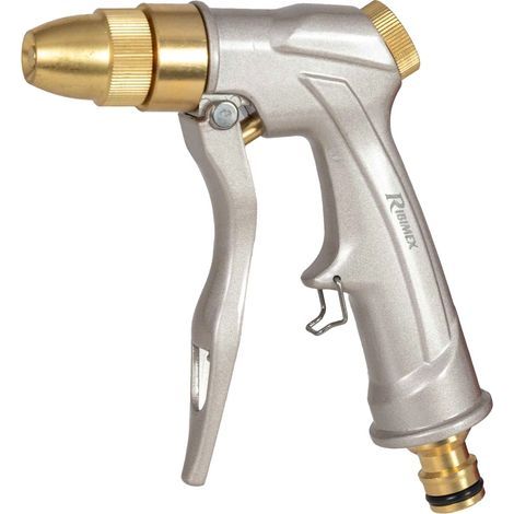 Pistolet arrosage métal laqué raccord rapide (1/3)