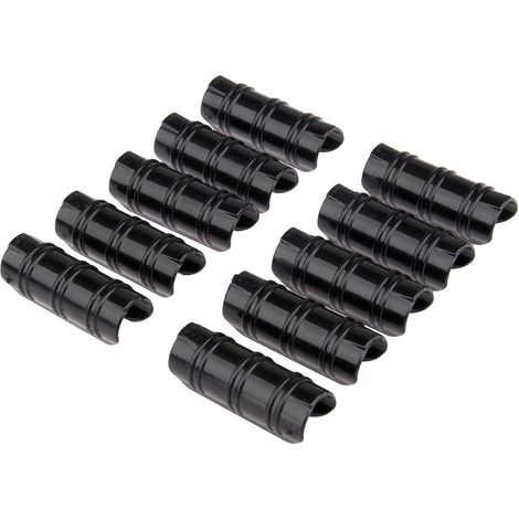 20PCS Serre Clips, Pinces à Tuyau pour la Fixation des Housses au Jardin Serres, Jardin Bâtiments Tube Clip pour la Fixation des Housses au Jardin Serres,des Films,des Plantes 20mm