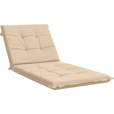 Coussin de transat GEMERT 100 % polyester 190 x 70 x 9 cm – aménagement extérieur