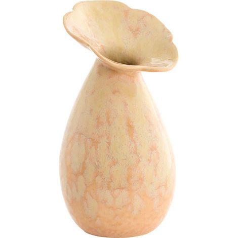 Vase céramique Culla pêche clair 16x29cm (1/3)
