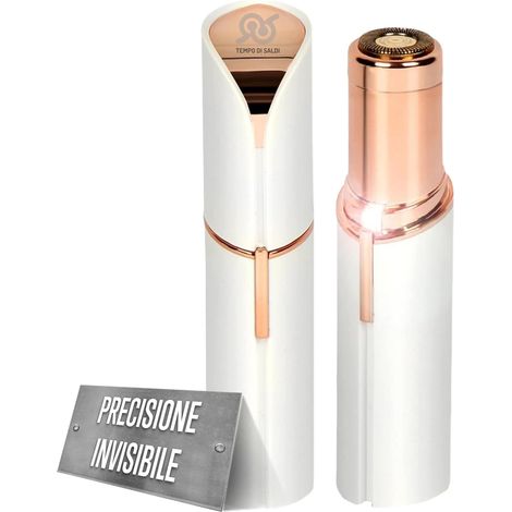 TEMPO DI SALDI Épilateur Rasoir pour Visage pour femme Elimine les poils sourcils et petites billes (1/5)
