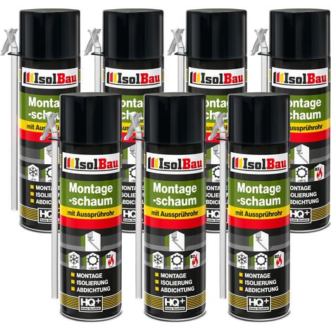 IsolBau Schlauchmontageschaum B2 Montageschaum 7 x 500 ml (1/5)