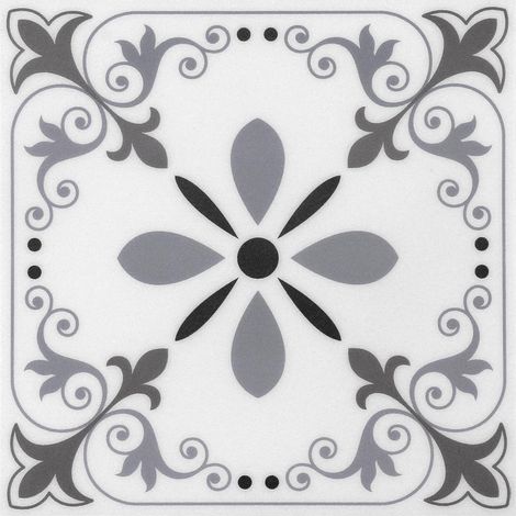 JSSEVN - Paquete de 10 láminas de adhesivos decorativos autoadhesivos para paredes, suelos, chimeneas y suelos adhesivos de PVC. (1/5)