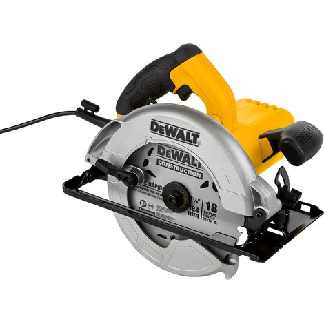 Dewalt – Scie circulaire 1500W Ø190mm pour bois dur – Moteur performant – Coupe précise – DWE5615QS