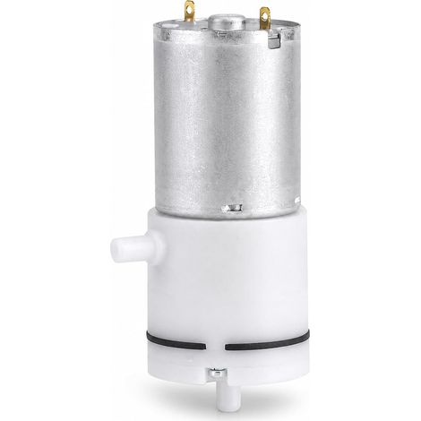 Air Pump Motor, Electric Vacuum Pump 12V DC Microdiaphragm Pump Air Compressor Motor for Aquarium Tank Oxygen Circulation (1/5)