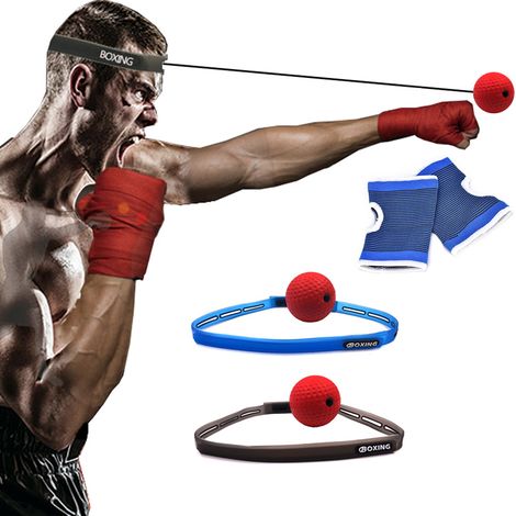 balle de frappe rapide, balle de frappe anti-stress, balle de réaction, balle magique de frappe, balle de kickball, balle d'entraînement à la vitesse de frappe (1/5)
