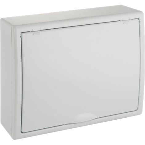 Cuadro eléctrico de superficie 12 elementos blanco Solera Arelos 8703