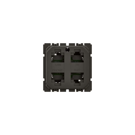 RJ45 MULTIMEDIA X4 STP CELIANE Céliane 2024 - CM0348 - Legrand (1/2)