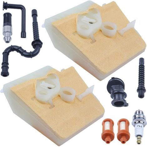 Pour Stihl 026 MS260 024 MS240 026 Pro pour pièces de tronçonneuse, kit de filtre à air, filtre à air (style maille) remplace le numéro de pièce 1121 120 1617, avis : le filtre à air ne s'adapte pas s (1/5)