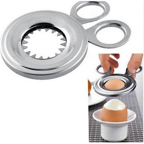 Ecleanfy - Ouvre-œufs WMF Gourmet, acier inoxydable Cromargan mat, compatible lave-vaisselle (1/4)