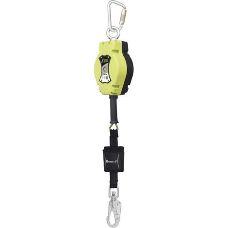 Anticaída retráctil para uso vertical y horizontal resistencia 12 kN cable HELIXON-S KRATOS SAFETY                                             3.5 m