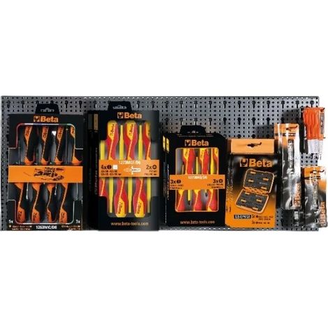 Beta 6600 M/380 Assortimento con ganci senza pannello 71 Pz. (1/5)