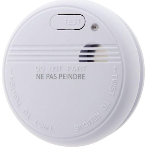 1 - Détecteur De Fumée - Alarme Incendie - Norme En 14604 Certifié Nf - Alertes Sonores Puissantes Installation Sans Fil Pour Maison Et Appartement Blanc (1/5)