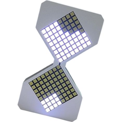 Réveil de bureau avec minuterie 1 à 30 minutes, 128 LED, cubes (1/5)