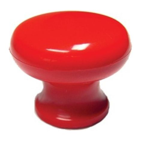 Bouton plastique diamètre 30mm rouge SELECT HARDWARE 114212