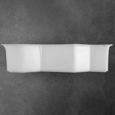 Moule à pavés en béton plastique pour allée de jardin à trois vagues (1/4)