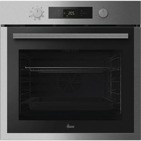 Hoover H-OVEN 350 SPIN, Forno Elettrico da Incasso, 78 Litri, Nero e Grigio