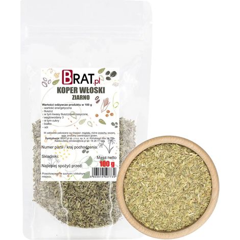 Semillas de hinojo 100 g (1/4)