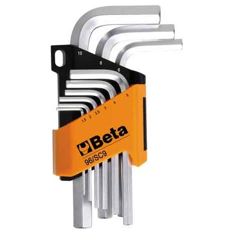 SERIE CHIAVI MASCHIO ESAGONALI ART. 96/SC9 BETA 9 pezzi - 1,5÷10 - BETA (1/2)