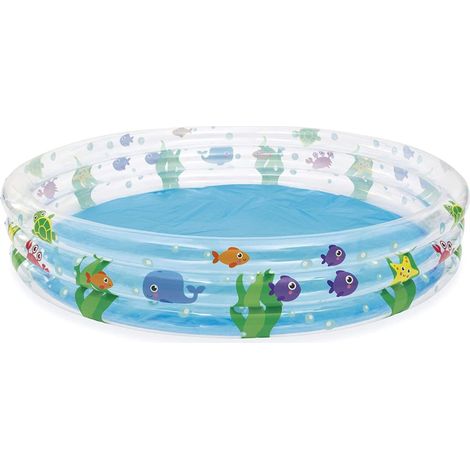 Piscina Deepdive 3Anelli 183X33CM Bestway (1/5)