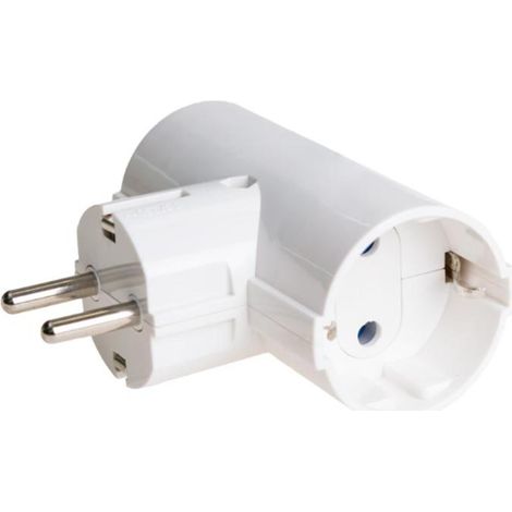 SOLERA adaptador 2 tomas bipolar 986 t/tl , Adaptador bipolar con T/T lateral 16A 250VCon 2 tomas bipolares con T/T lateral 16A 250VIndesmontable. (1/5)