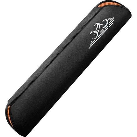 Housse de protection de batterie de vélo électrique pour batterie de tube descendant intégrée, manchon en néoprène pour protéger contre les rayures et les dommages environnementaux (orange) (1/5)