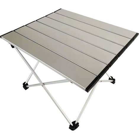 Table de pique-nique pliable et légère, multifonctionnelle et portable, idéale pour le camping, les repas en plein air et les barbecues. Grande taille. (1/5)